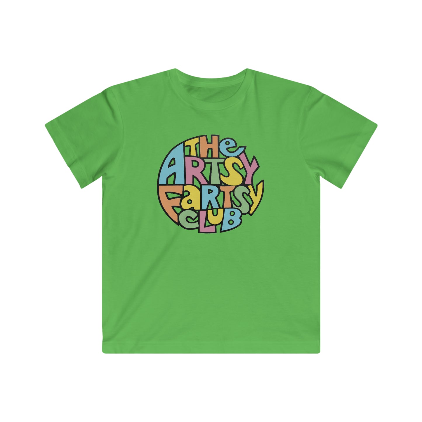Artsy Fartsy Kids Jersey Tee
