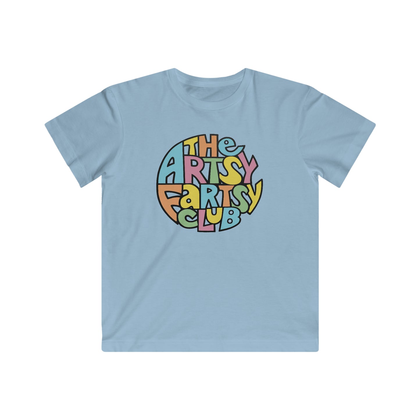 Artsy Fartsy Kids Jersey Tee