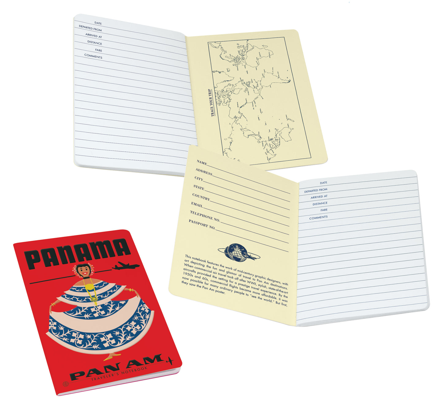 Panama Pan AM Traveler's Notebook
