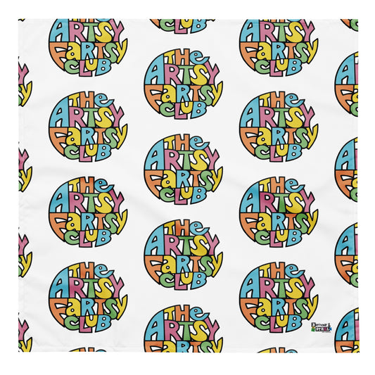 Artsy Fartsy Club Bandana