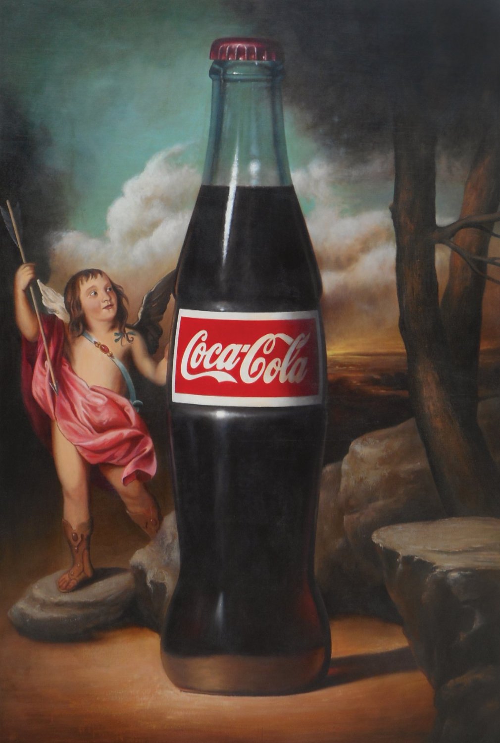 Baroque Coke Postcard