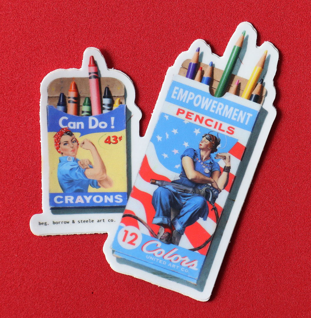 Girl Power Sticker Set