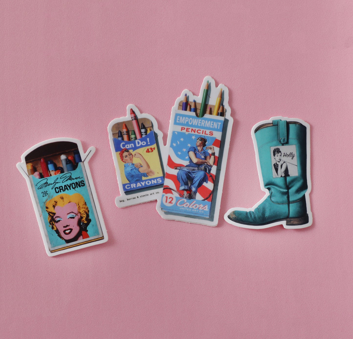 Girl Power Sticker Set