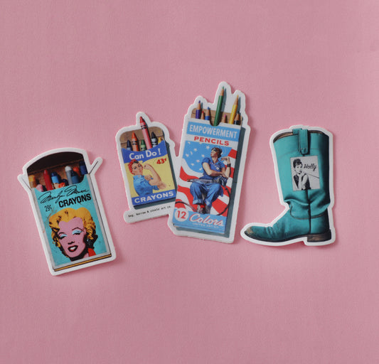 Girl Power Sticker Set