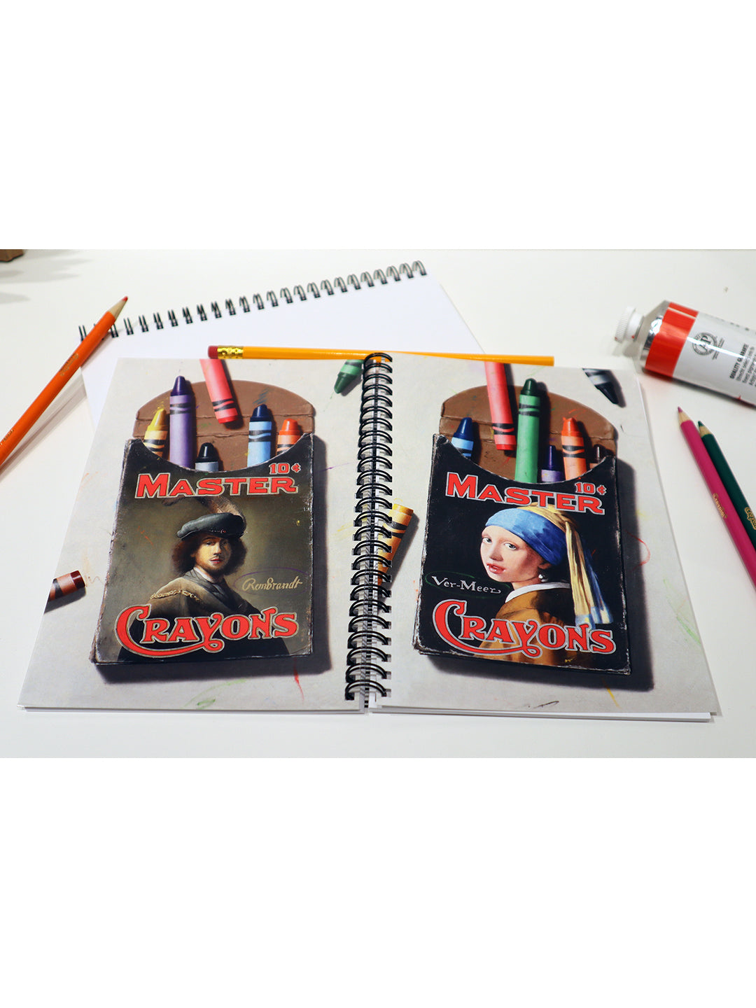 Master Crayons BBS Notebook