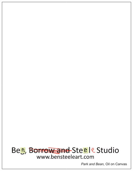 Park and Bean Notecard