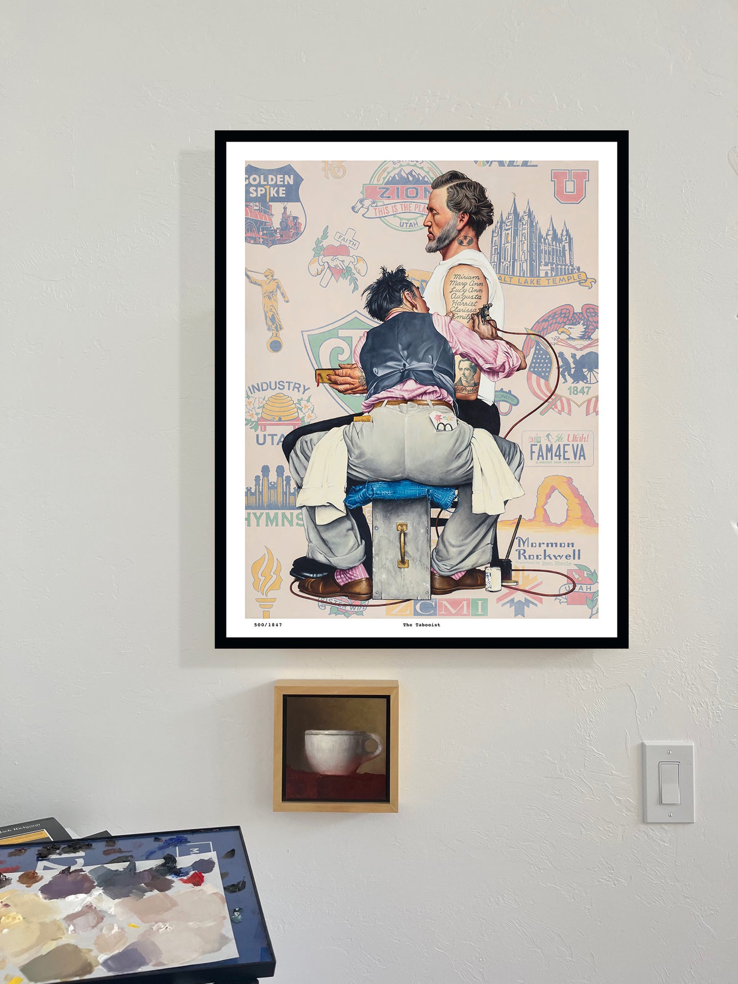 The Tabooist: Mormon Rockwell Print