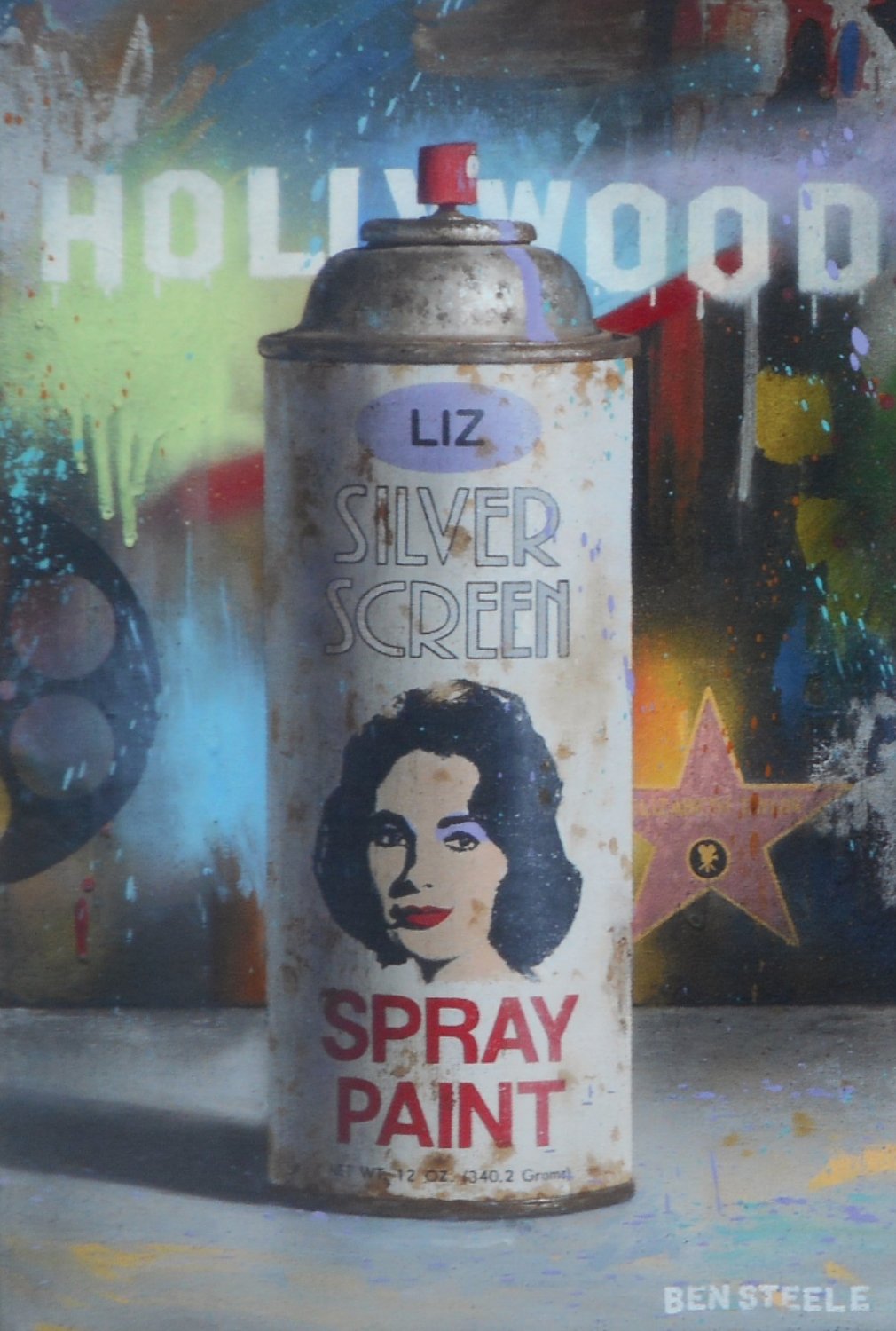 Silver Screen Liz Postcard