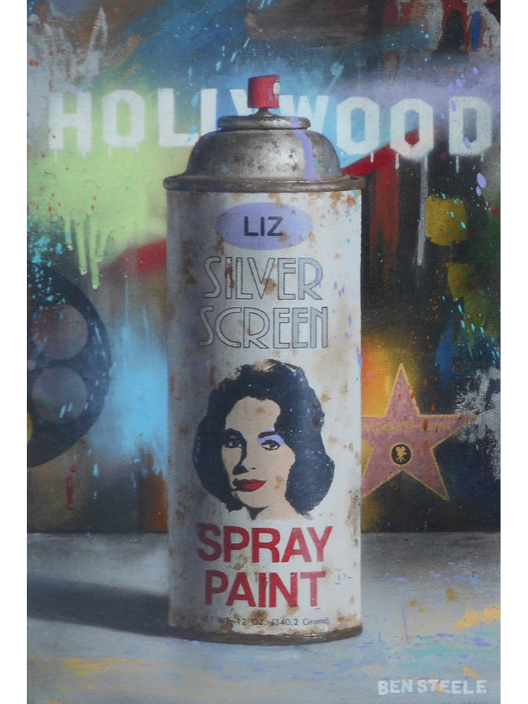 Silver Screen Liz Postcard