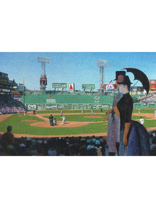 Sunday Afternoon at Fenway Postcard