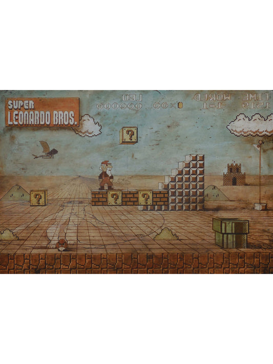 Super Leonardo Bros Postcard