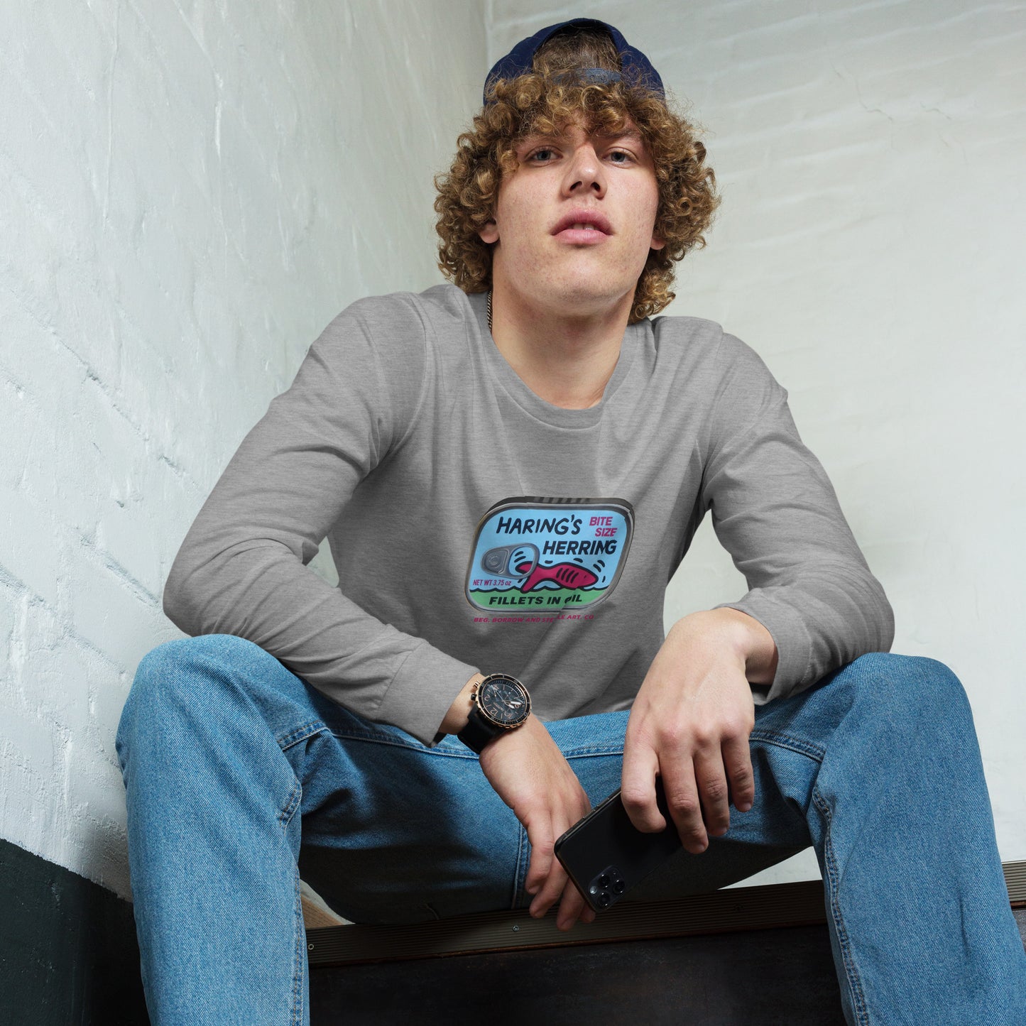 Haring's Herring Long Sleeve Tee