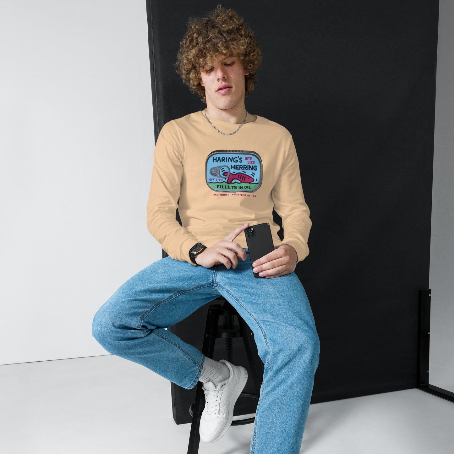 Haring's Herring Long Sleeve Tee