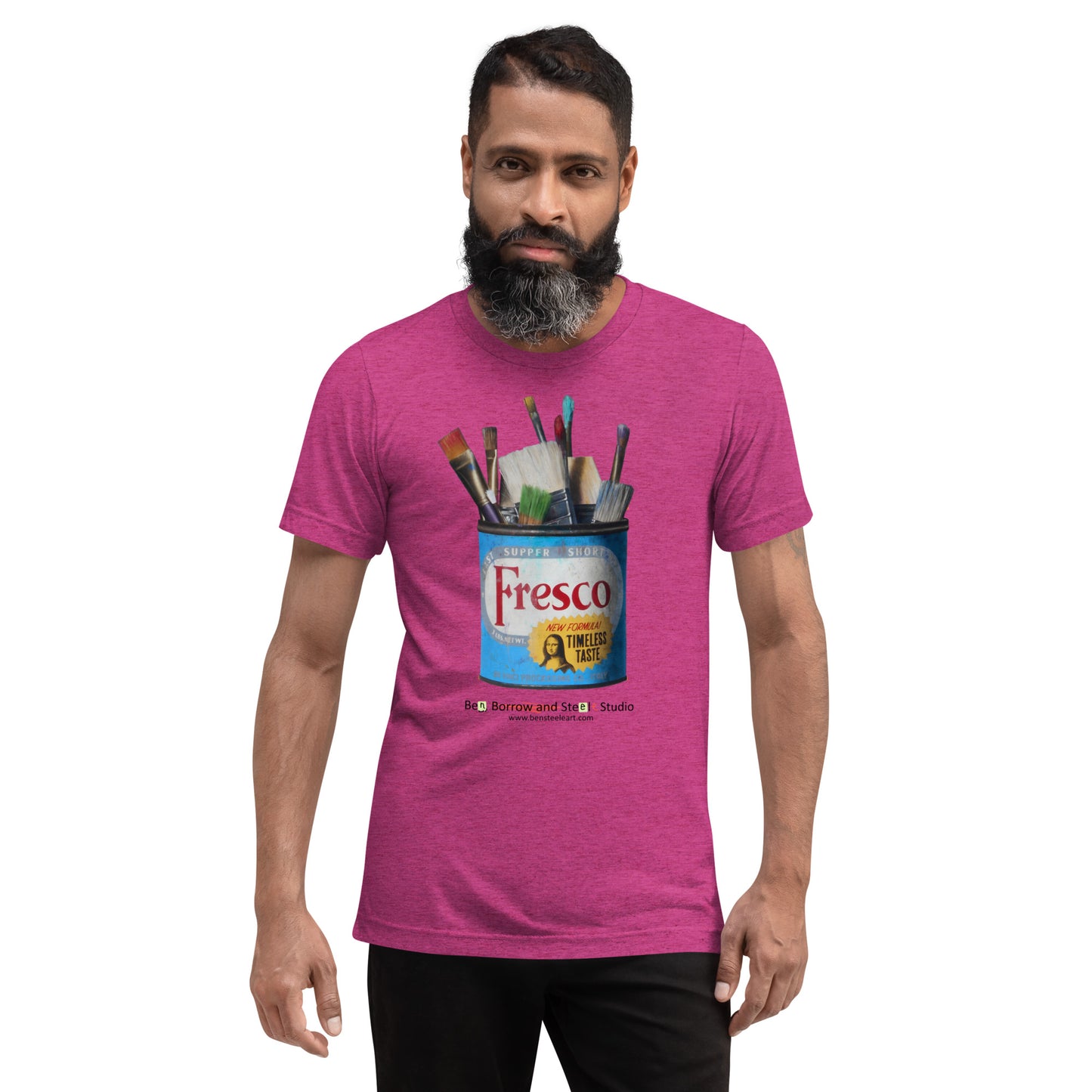 Fresco Last Supper Shortening Triblend T-shirt