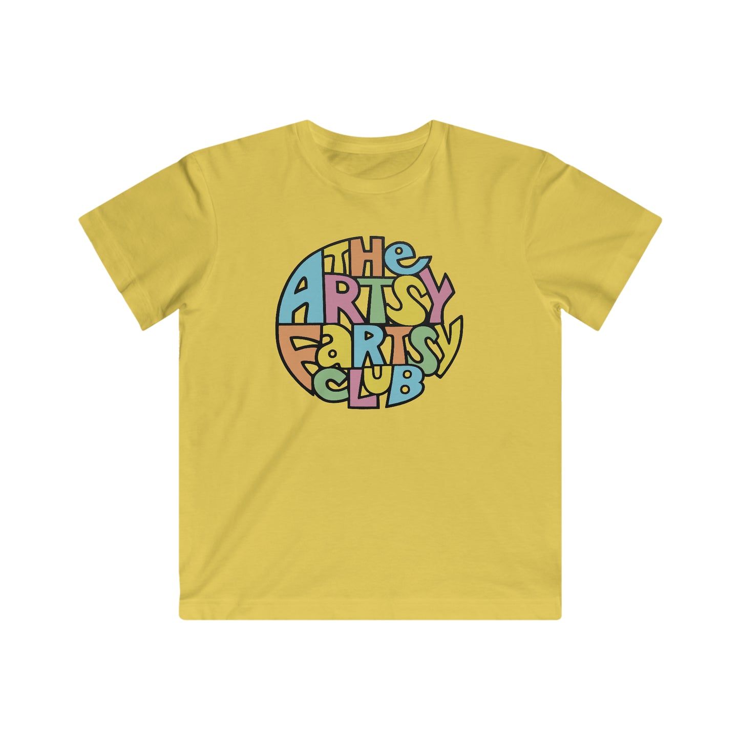 Artsy Fartsy Kids Jersey Tee