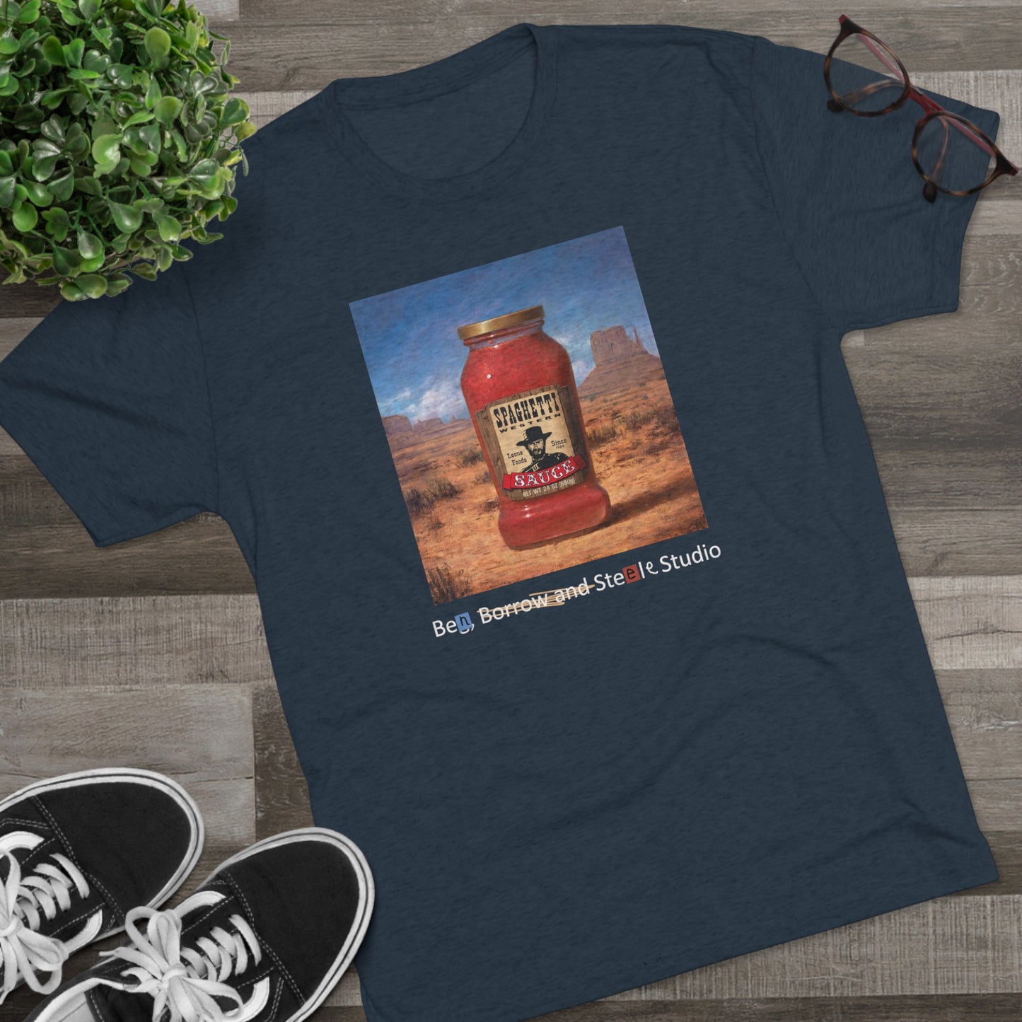 Spaghetti Western Triblend Crew Tee