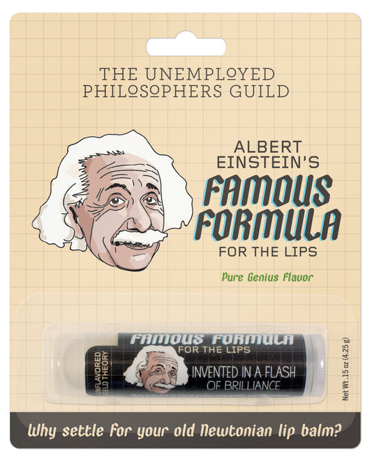 Einstein Famous Formula for the Lip Balm UPG
