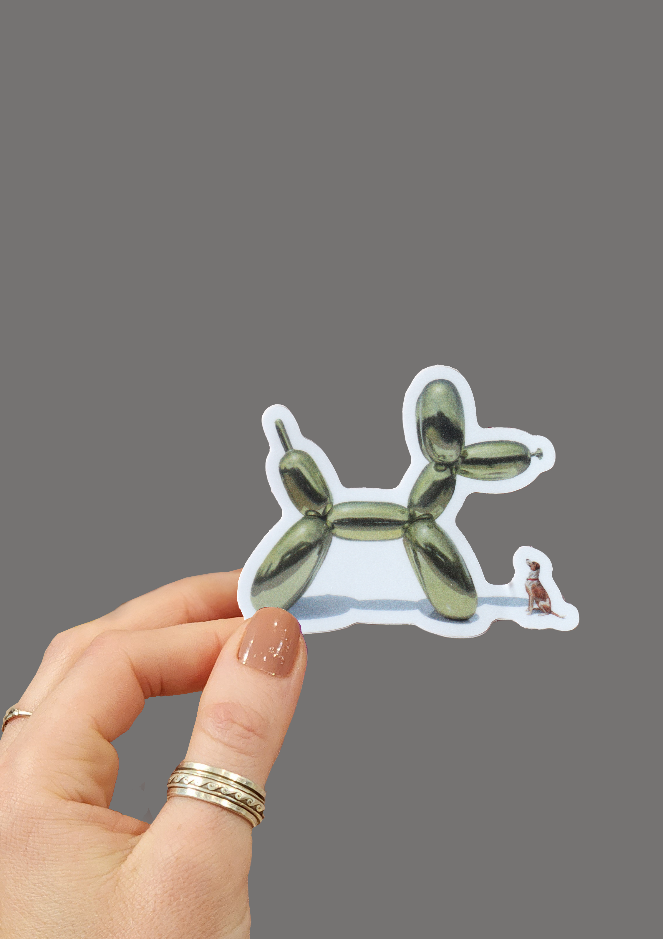 Sticker Beg Big Dog Sticker – Beg, Borrow and Steele Art Co.