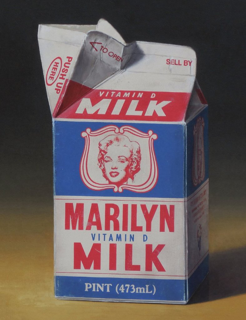 Marilyn Milk Notecard