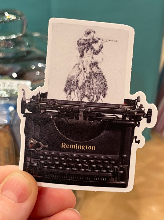 Returning to Remington Sticker