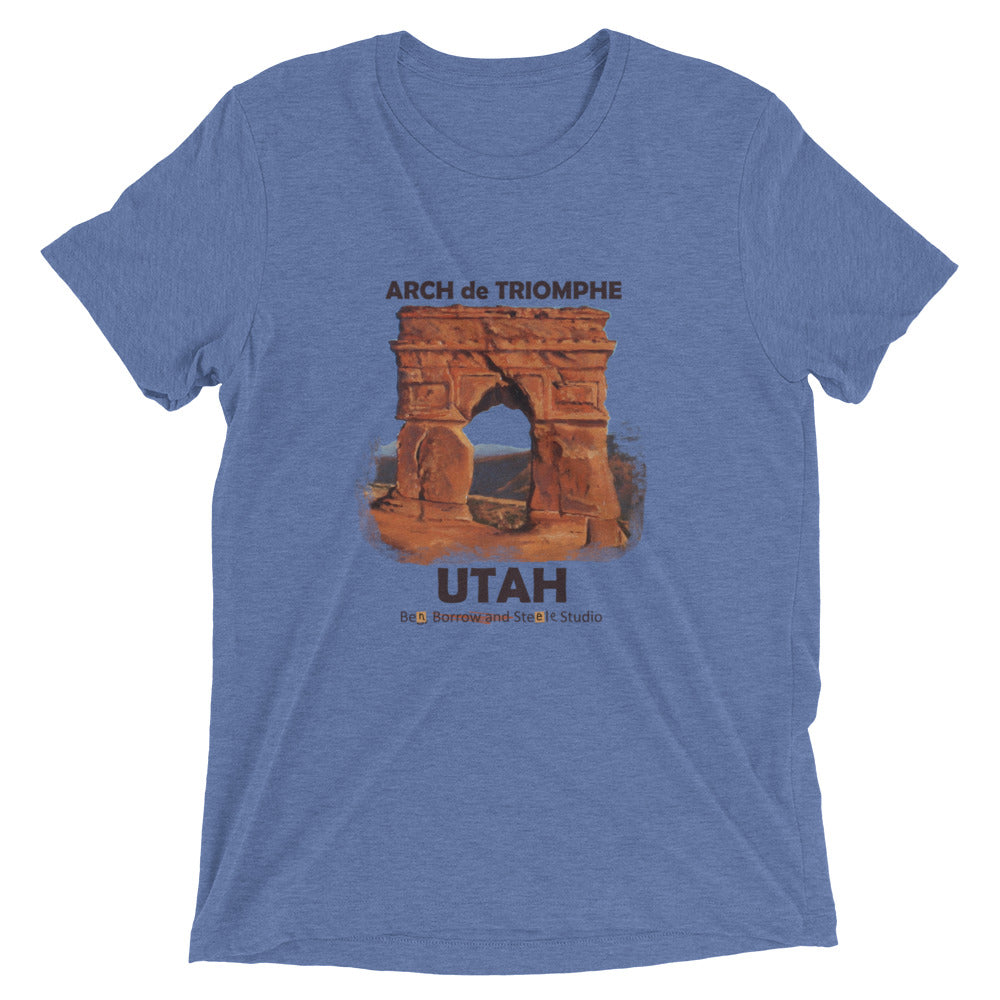 Arch de Triomphe Triblend T-shirt