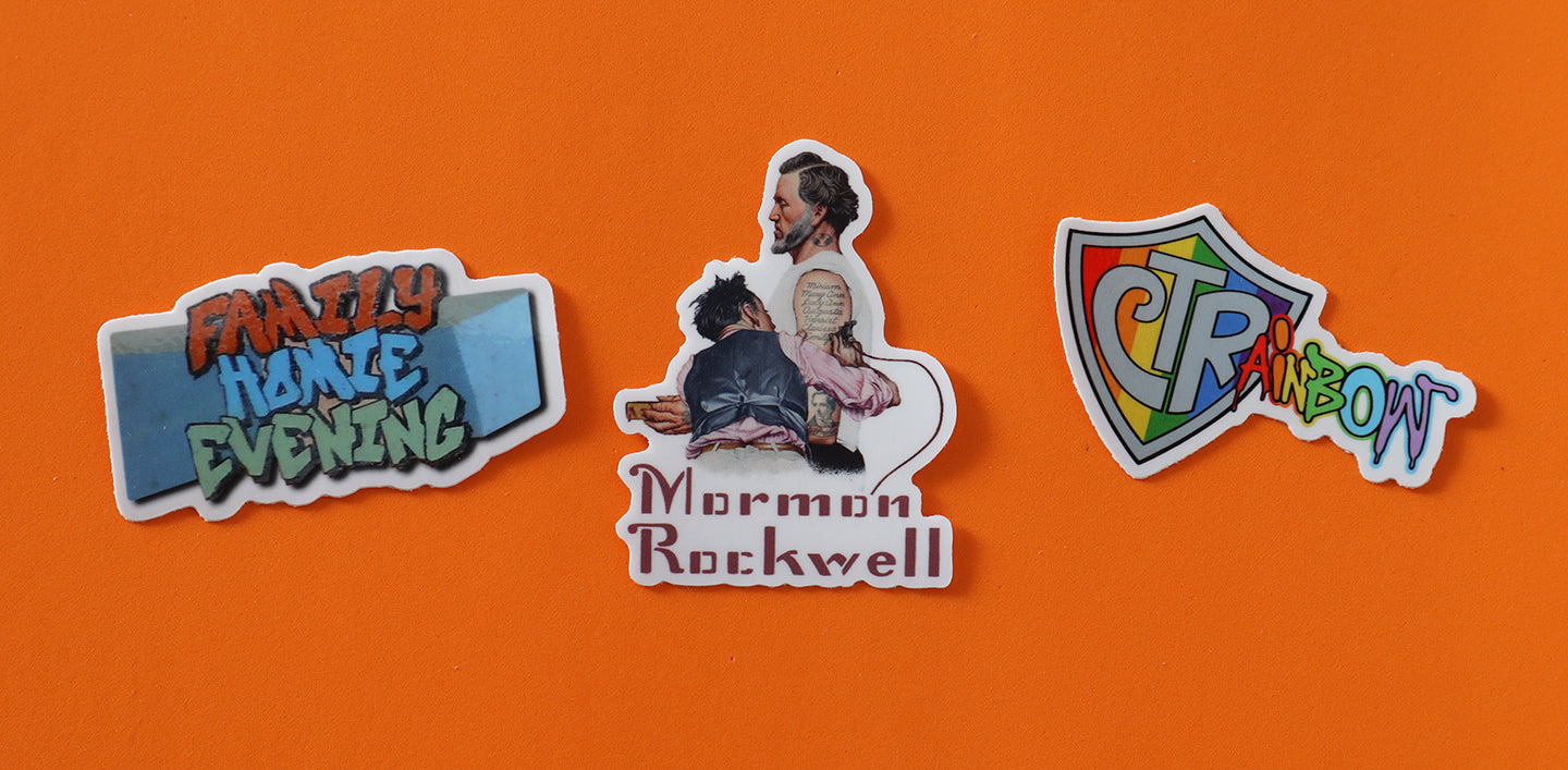 Mormon Sticker Set